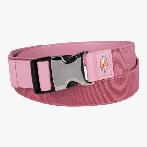 Dickies Accessories - Dickies Women's Adjustable Fit Fabric Pink Streetwear Belt